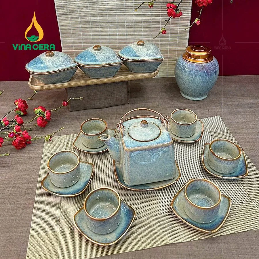 Khám Phá Vẻ Đẹp Huyền Bí Của Ấm Chén Hỏa Biến - Di Sản Nghệ Thuật Việt Nam Ấm Chén Hỏa Biến