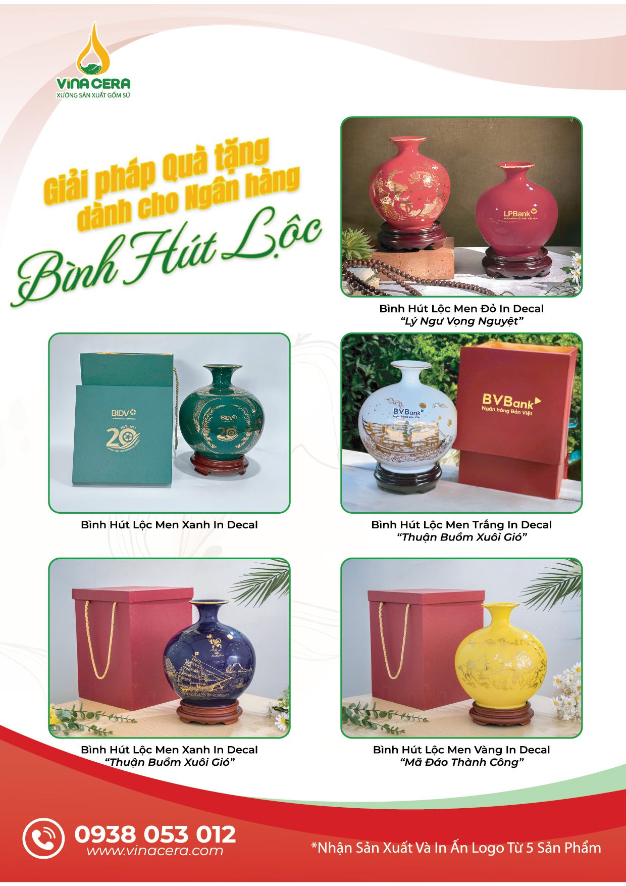 Giải Pháp Quà Tặng Cho Ngân Hàng: Gắn Kết Tình Cảm Với Khách Hàng Qua Gốm Sứ Đẹp Mắt Giải pháp quà tặng cho ngân hàng